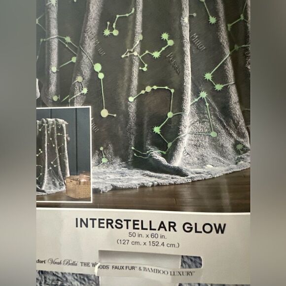 Glow in the dark constellation blanket - Picture 3 of 6